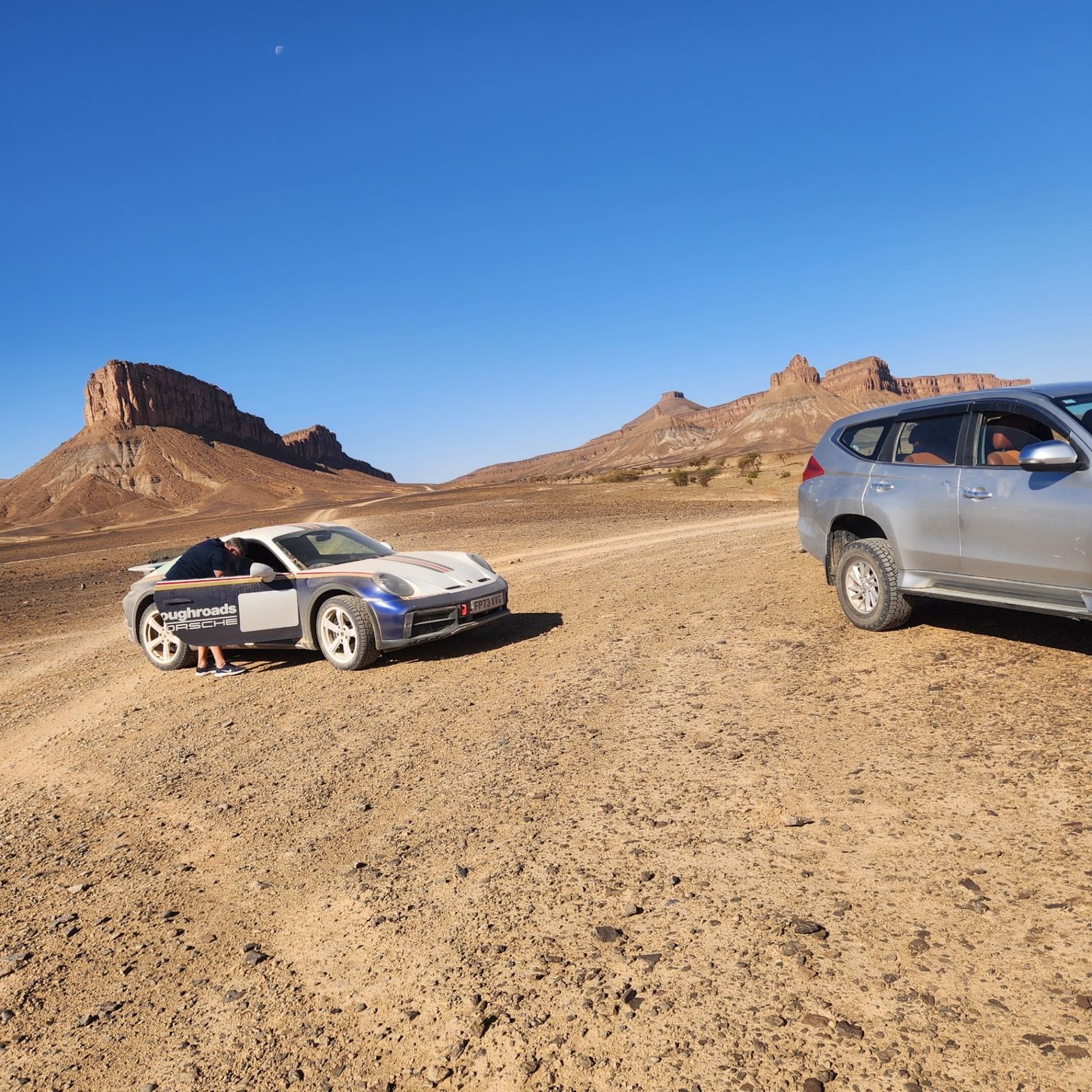 Off-road routes. Local support.